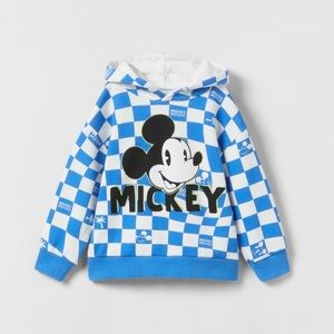 NWT Zara 4-5Y Disney Mickey Mouse sweatshirt